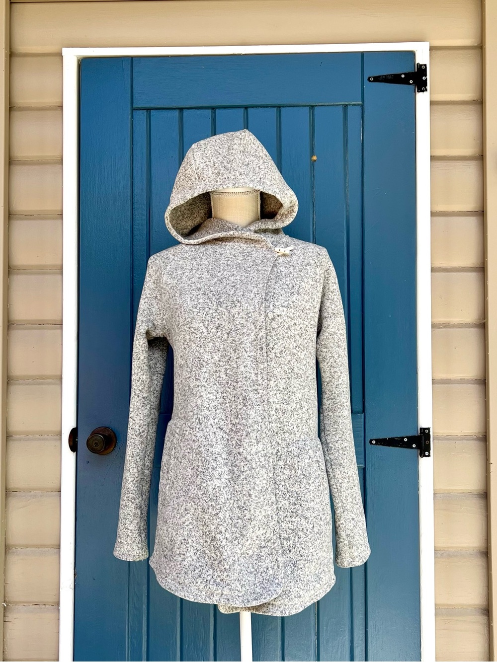 The North Face Crescent Wrap Fleece Hooded Jacket Women’s Size Small